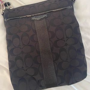 coach front flap crossbody bag